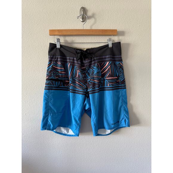 Patagonia Blue Men’s Stretch Planing Board Shorts Swim Trunks Packable Size 30 - Picture 4 of 13